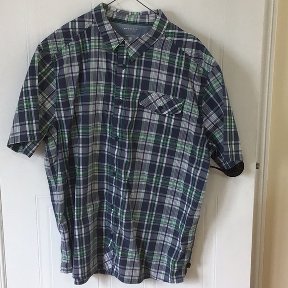 Mountain Hard Wear plaid button down shirt - Picture 1 of 5